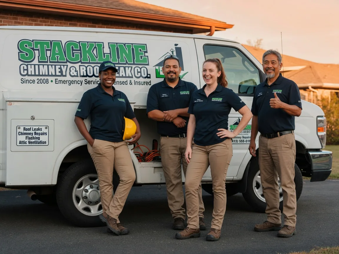 Chimney flashing repair company in Ridgedale, MO